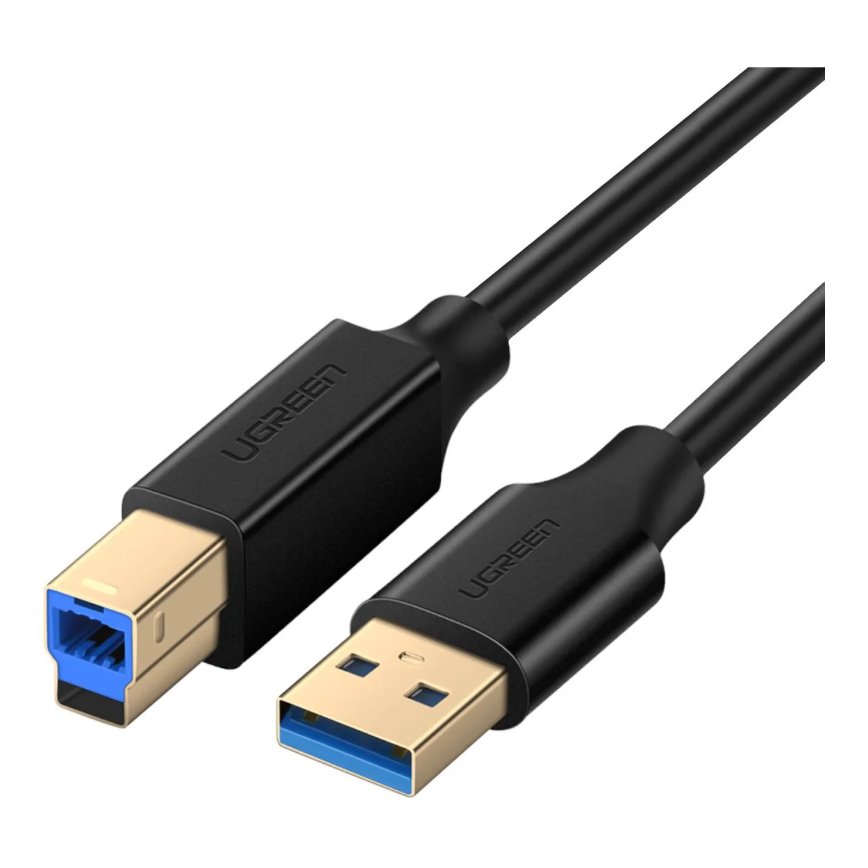 Ugreen 2m US210 USB-A Printer Cable Black 10372 - Image 3