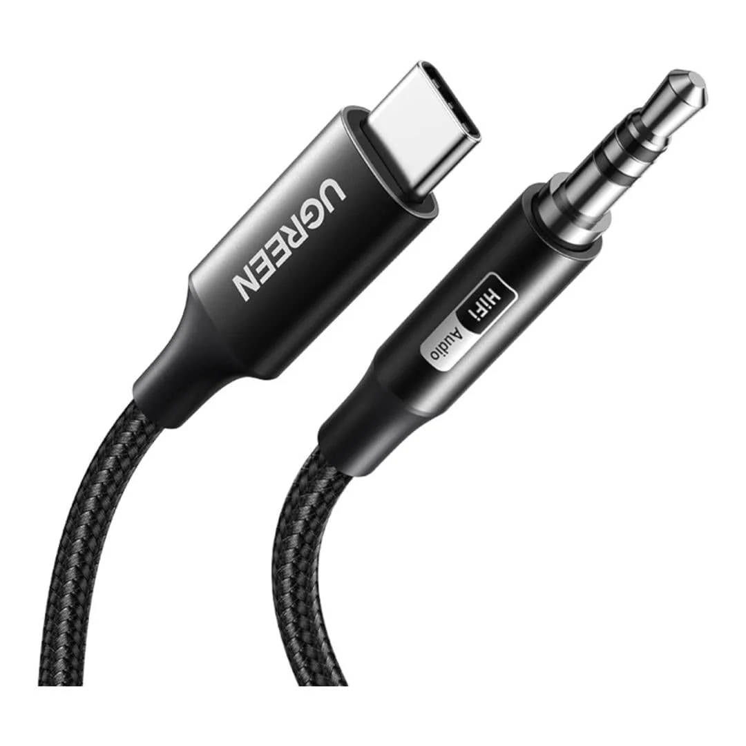 Ugreen 2m USB-C to 3.5mm AUX Audio Cable Black 65102