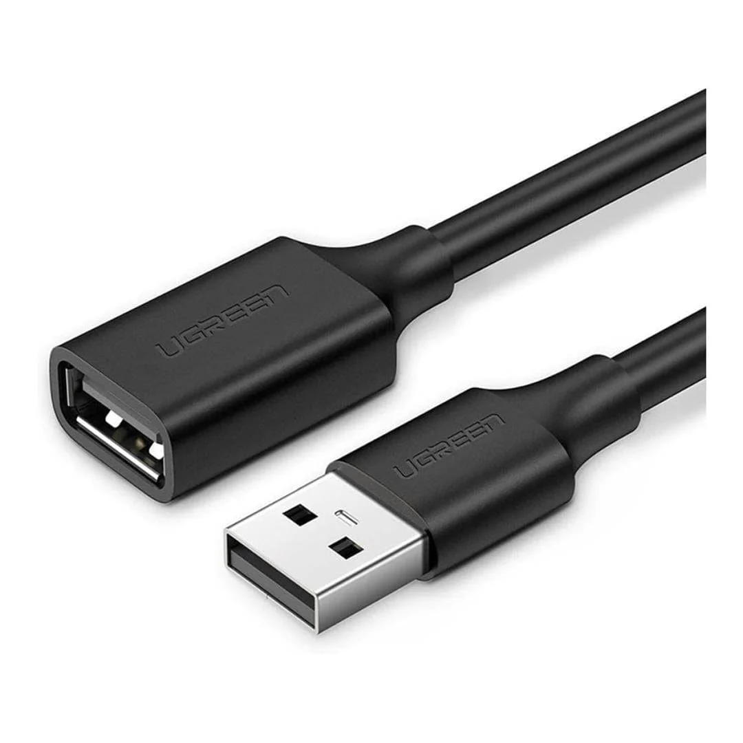 Ugreen 5m USB-A Male to USB-A Female Extension Cable Black 10318