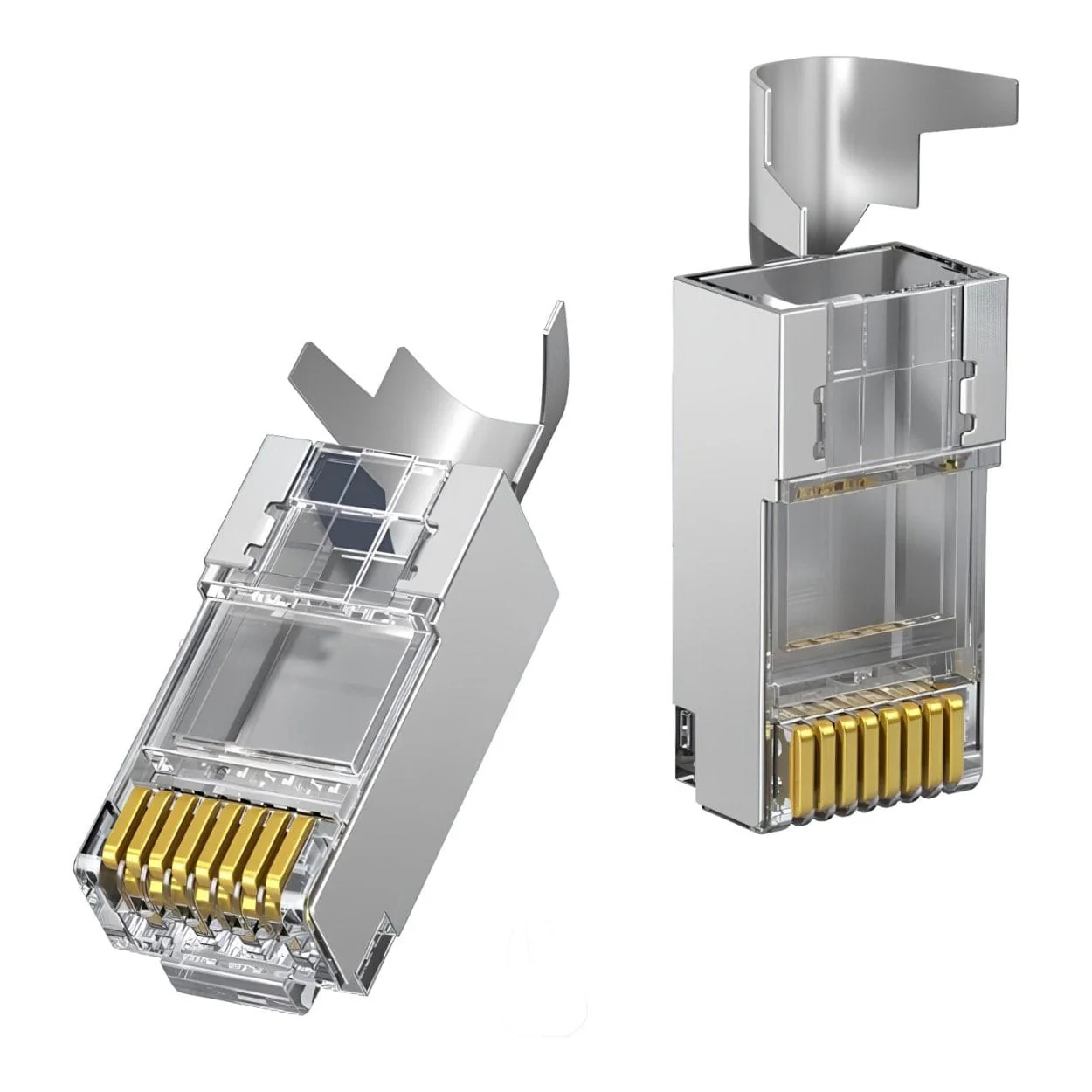 Ugreen Cat7 FTP RJ45 Modular Plugs 10-pieces 50634 - Image 3