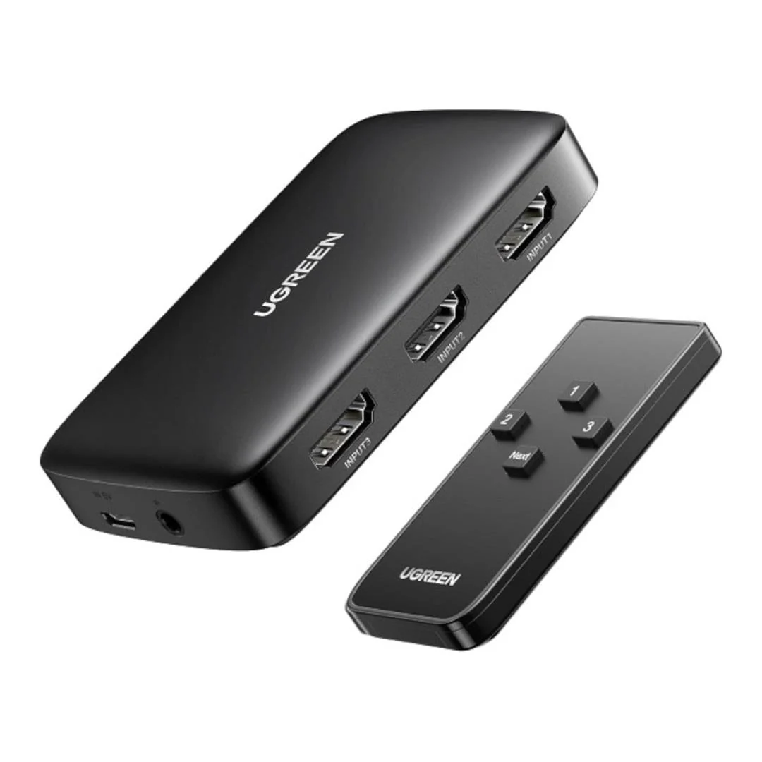 Ugreen CM332 3-in-1 4K HDMI Switch 80125