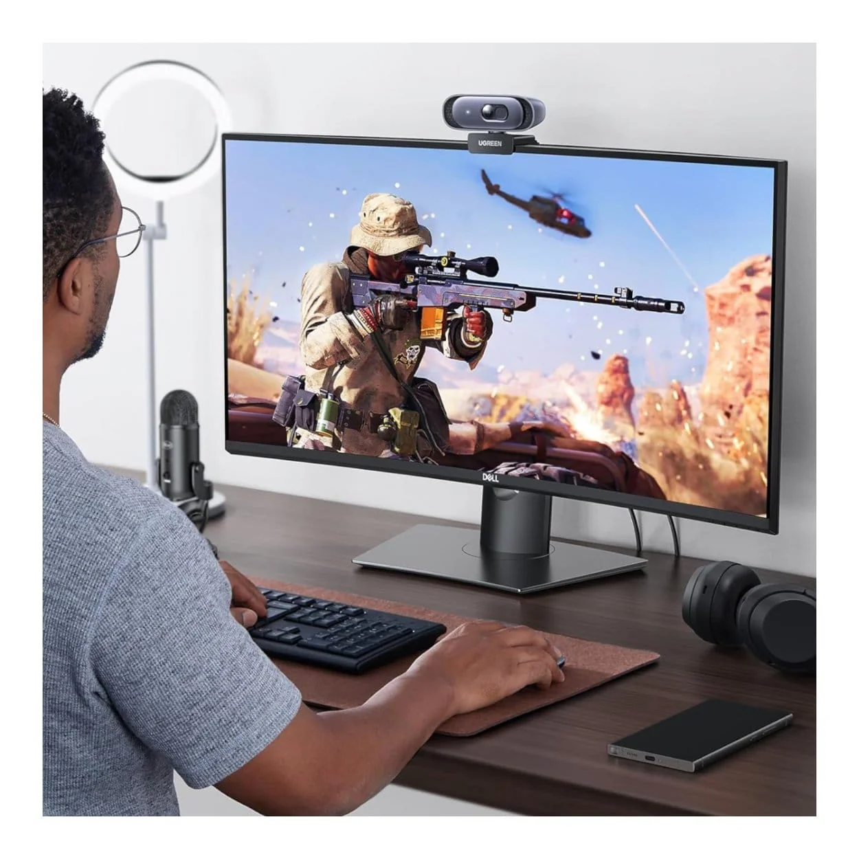 Ugreen CM778 2K Webcam Black 35626 - Image 2