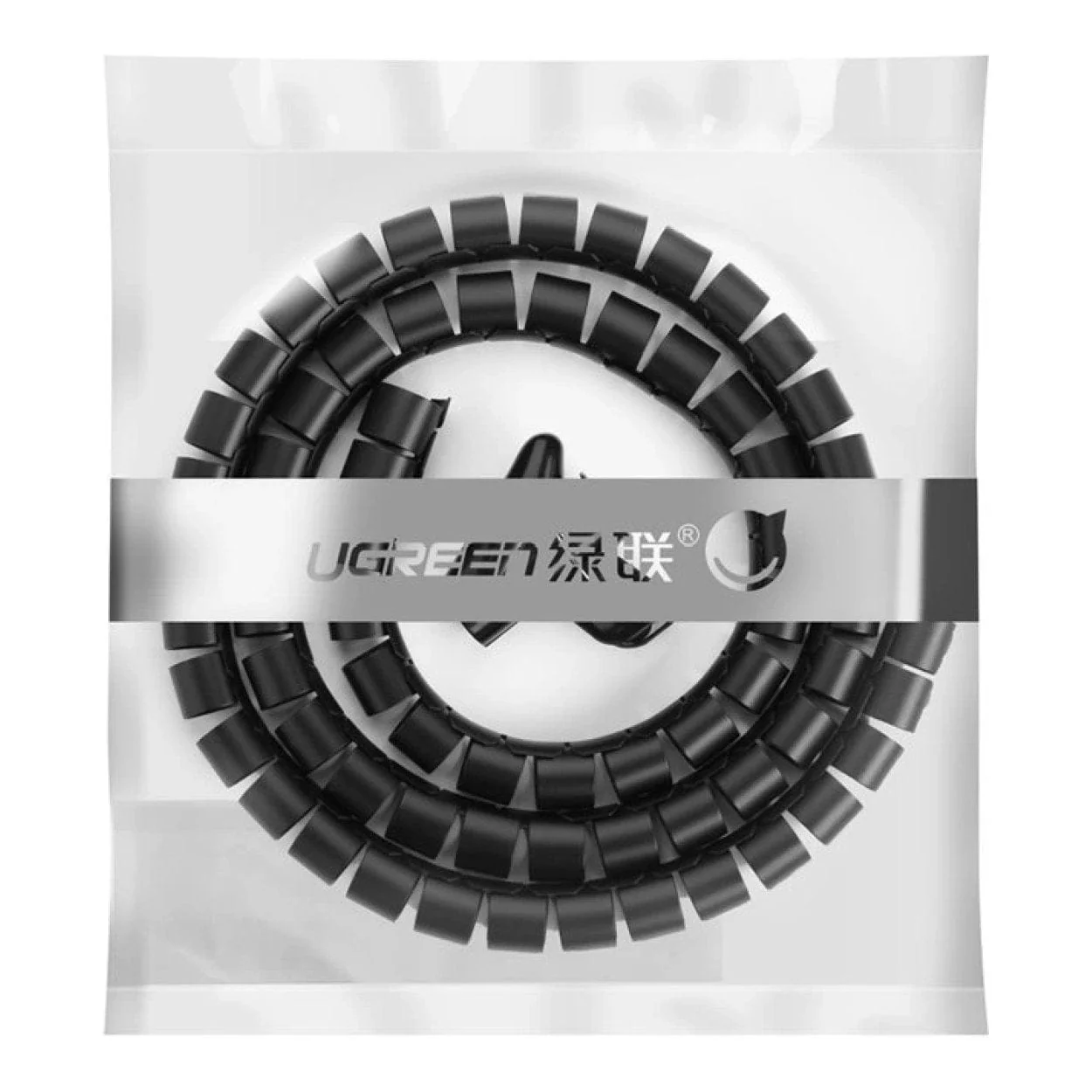 Ugreen LP121 5m Spiral Tube Cable Organizer - Black 30820 - Image 3