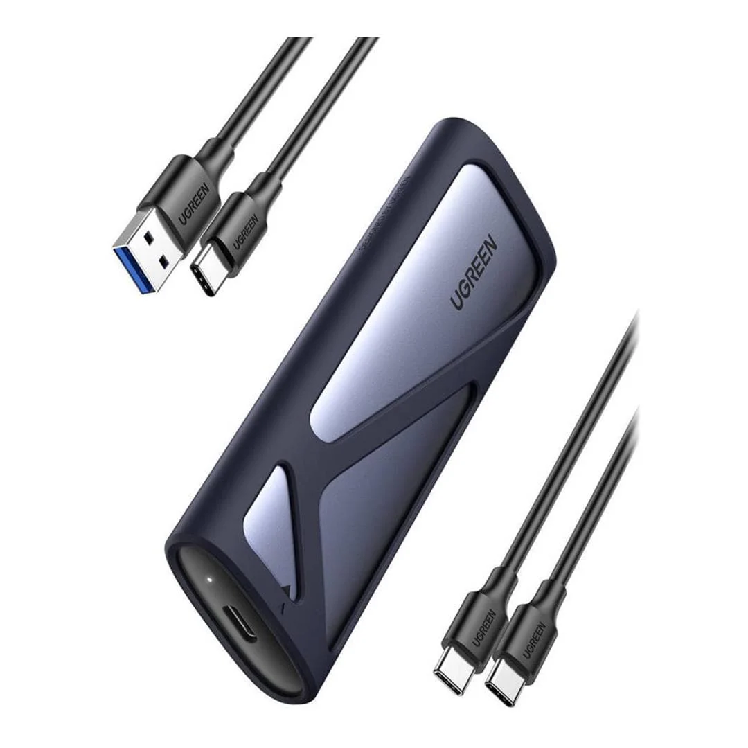 Ugreen m.2 SSD Pocket USB-C Gen 2 10 Gbp/s Drive Enclosure Grey 90264