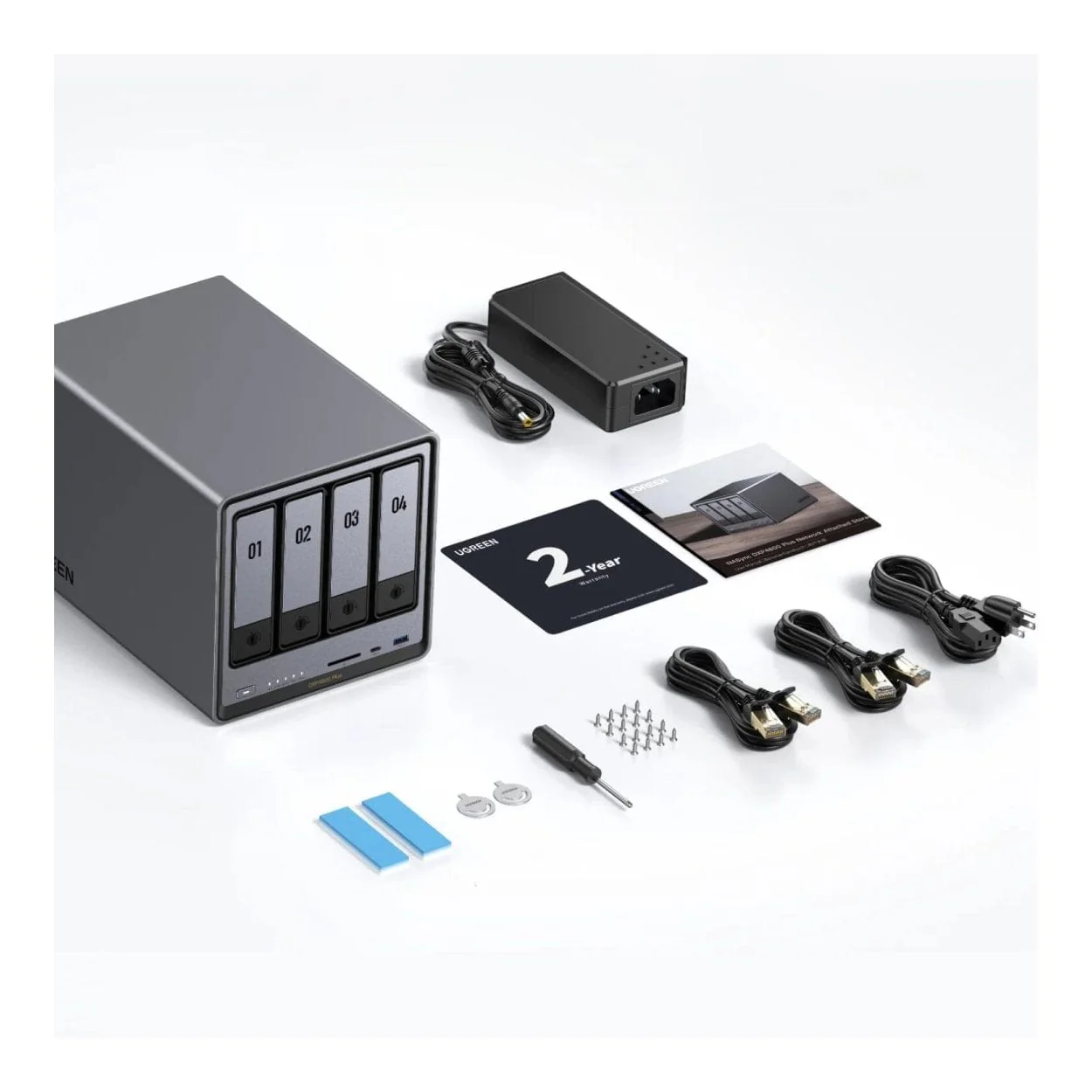 Ugreen NASync DXP4800 4-Bay NAS DXP4800-25372B - Image 2