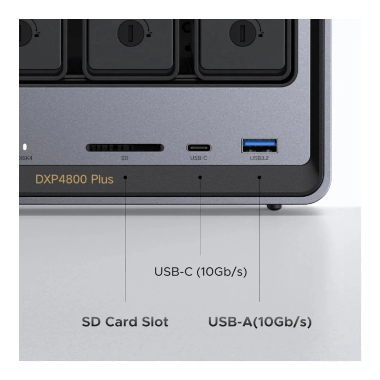 Ugreen NASync DXP4800 4-Bay NAS DXP4800-25372B - Image 4