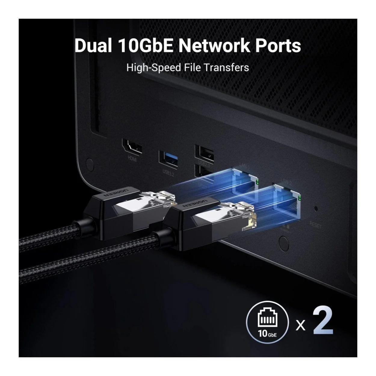 Ugreen NASync DXP6800 Pro 6-Bay NAS DXP6800PRO-25899B - Image 3