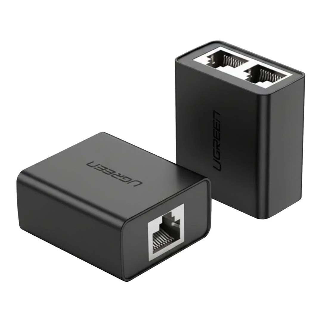 Ugreen RJ45 Splitter Adapter 2-pack Black 50923
