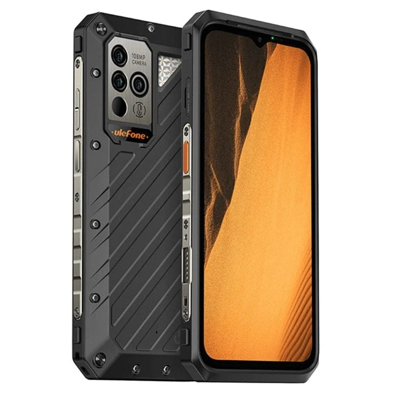 UleFone Power Armor 19 4G Rugged 6.58-inch Smartphone - MediaTek Helio G99 256GB ROM 12GB RAM Android 12 Black - Image 2