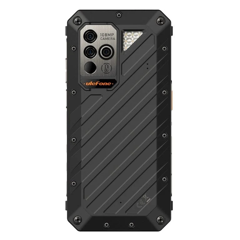 UleFone Power Armor 19 4G Rugged 6.58-inch Smartphone - MediaTek Helio G99 256GB ROM 12GB RAM Android 12 Black - Image 3