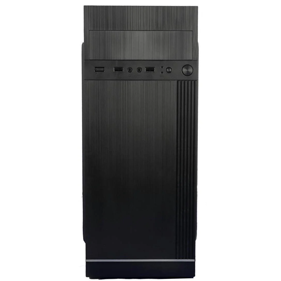 UniQue C240BS M-ATX Tower PC Case with 400W PSU Black