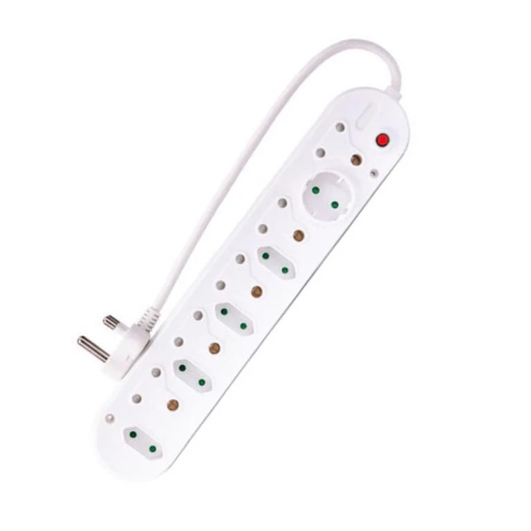 UniQue Electrosense 10 Way Multiplug with Surge Protection MUL1SS
