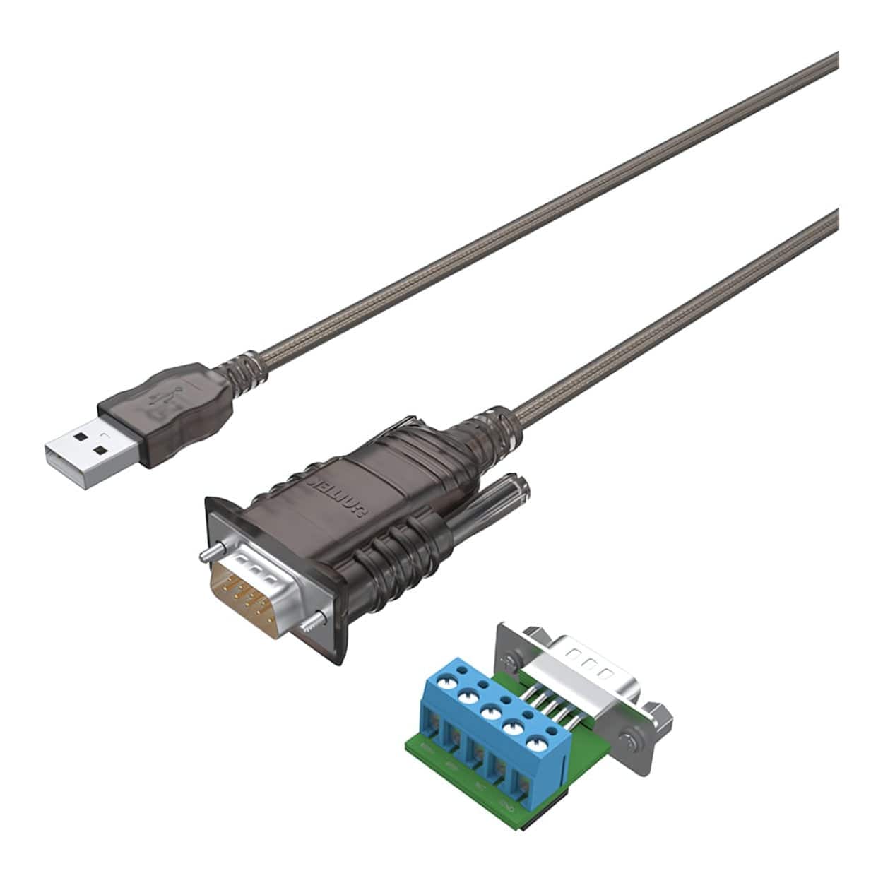 Unitek 1.5m USB 2.0 to RS422/485 DB9M Serial Cable Y-108301-1.5M - Image 2