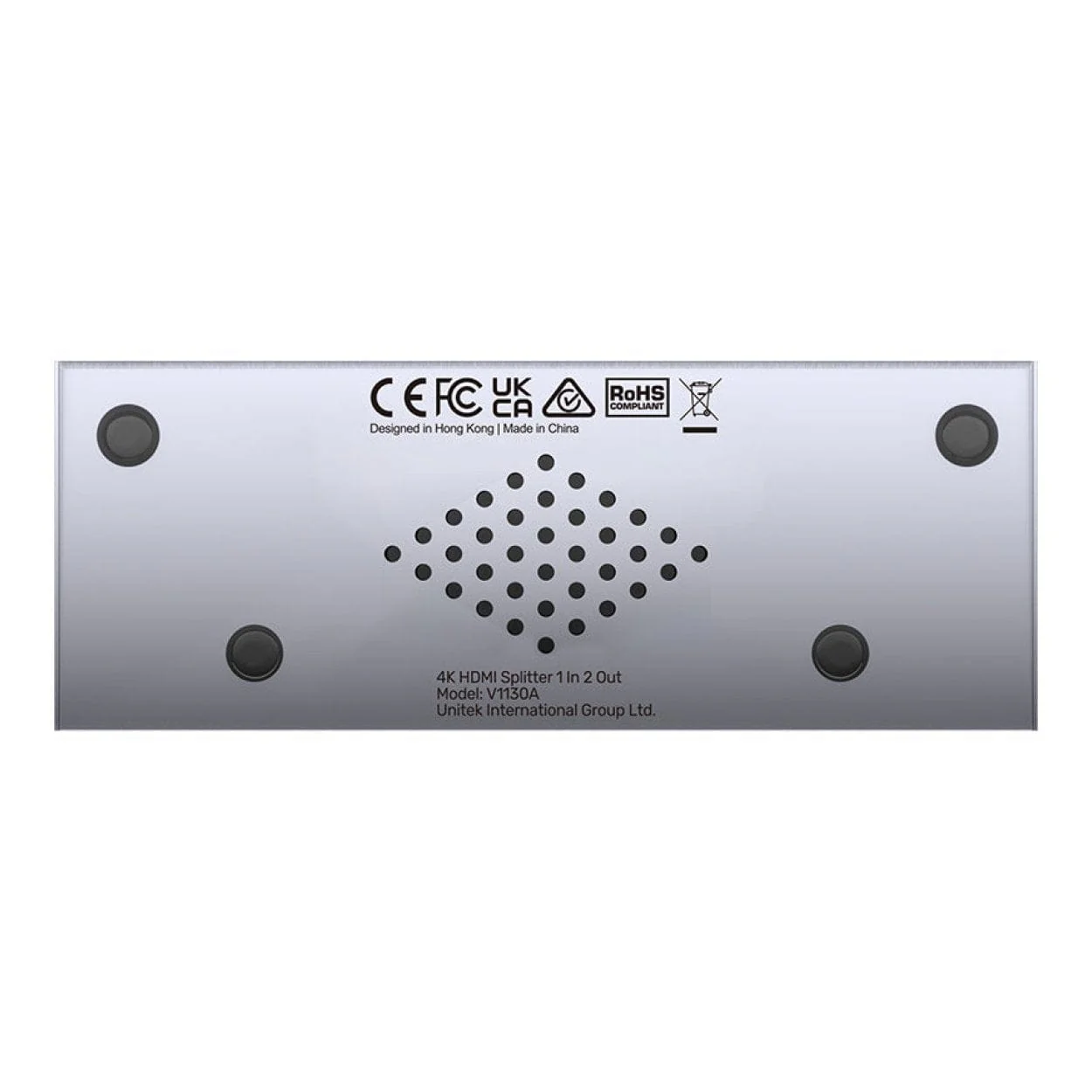 Unitek 3-port 4K HDMI Splitter Grey V1130A01-UK - Image 6