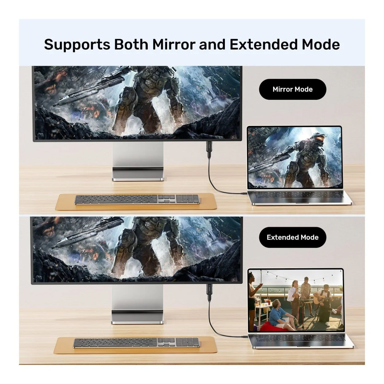 Unitek 4K Type-C to HDMI Adapter V1187ABK01 - Image 11
