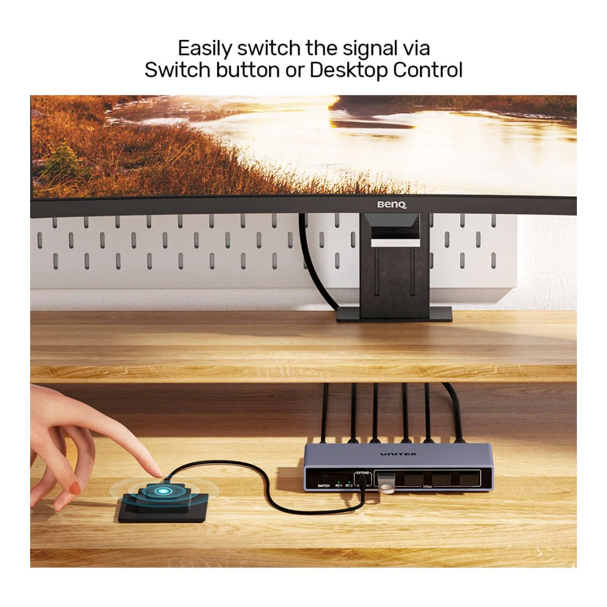 Unitek 5Gbps HDMI KVM Switch V1309AGY01-EU - Image 5