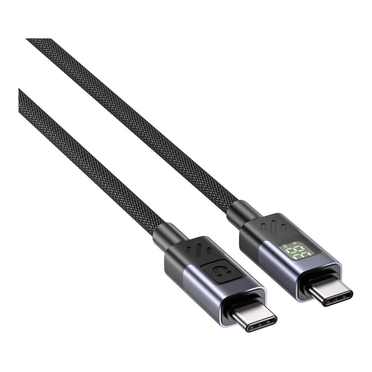 Unitek 60W Type-C Male to Male Charging Cable 2m with LED Display C14158ABK-2M - Image 4