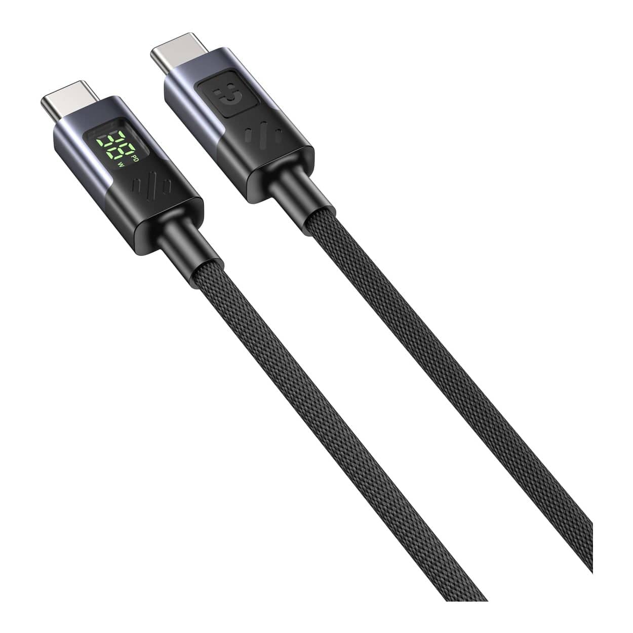 Unitek 60W Type-C Male to Male Charging Cable 2m with LED Display C14158ABK-2M - Image 5