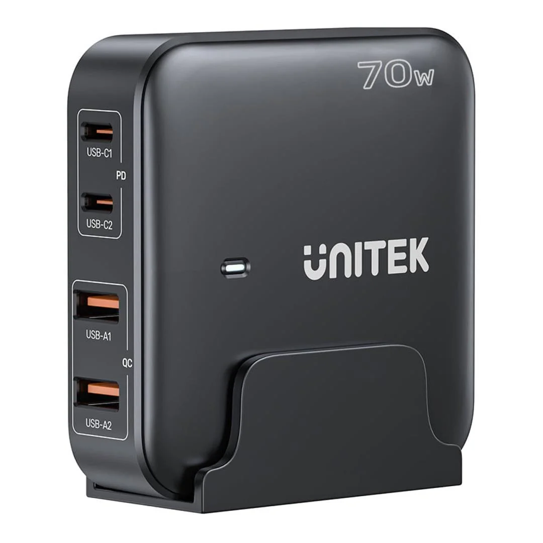 Unitek 70W Desktop GaN Charging Station P1228ABK01-UK