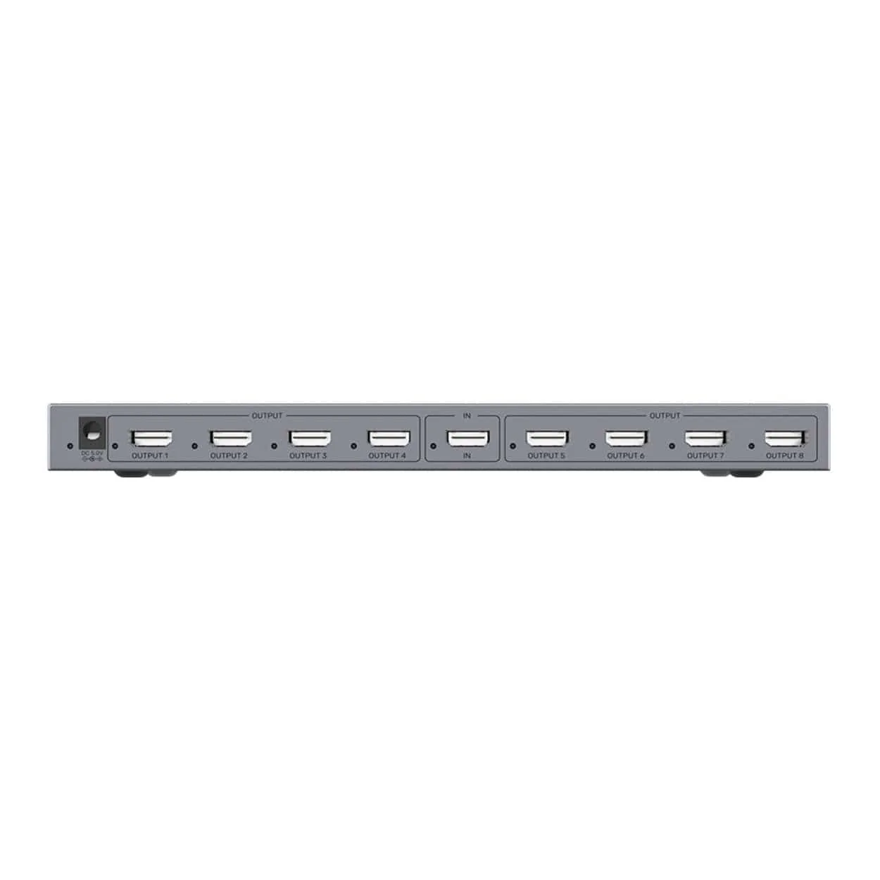 Unitek 9-port 4K HDMI Splitter Grey V1132A01-UK - Image 2