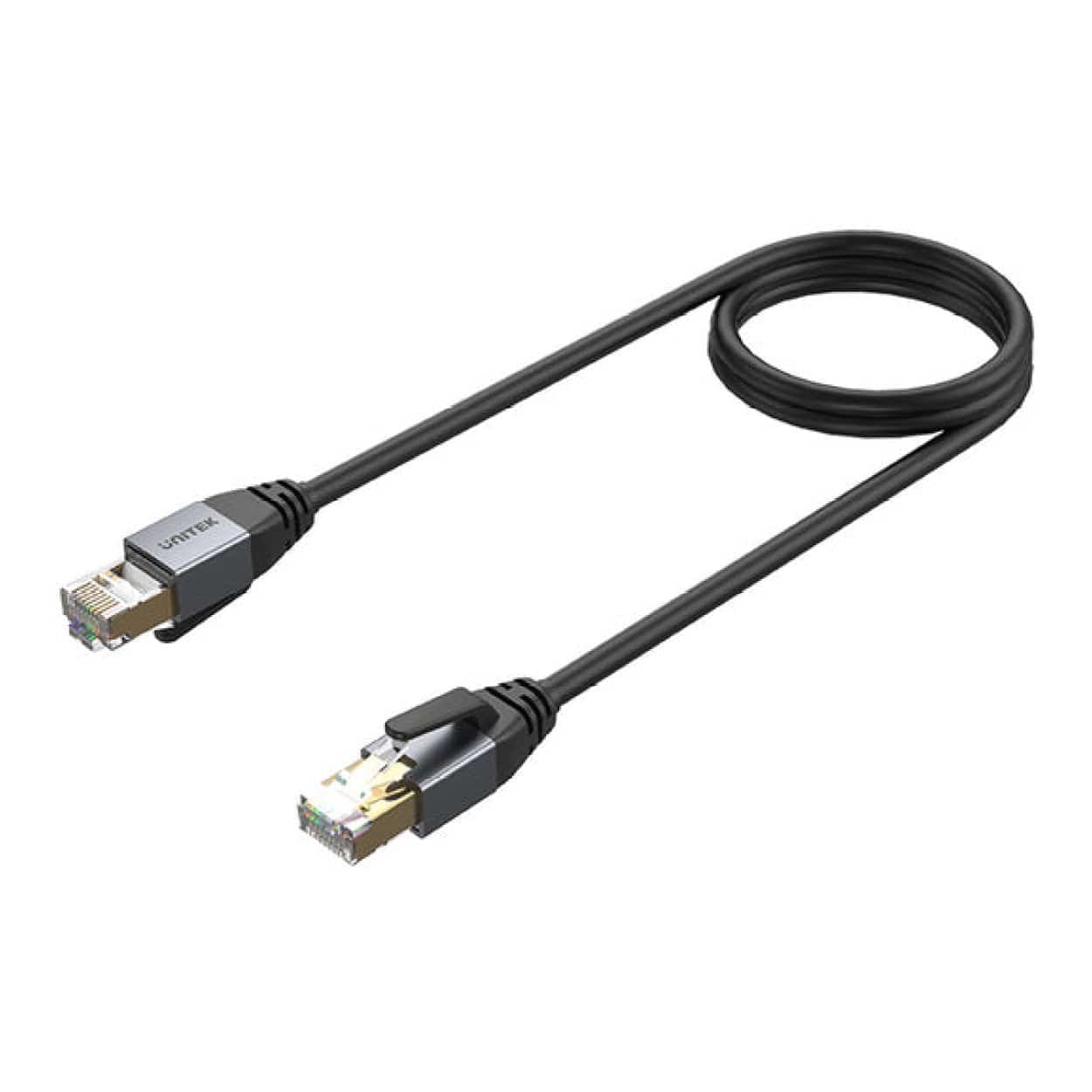 Unitek CAT8 RJ45 Male to Male Ethernet Cable 5m C18149AGY03-5M - Image 2