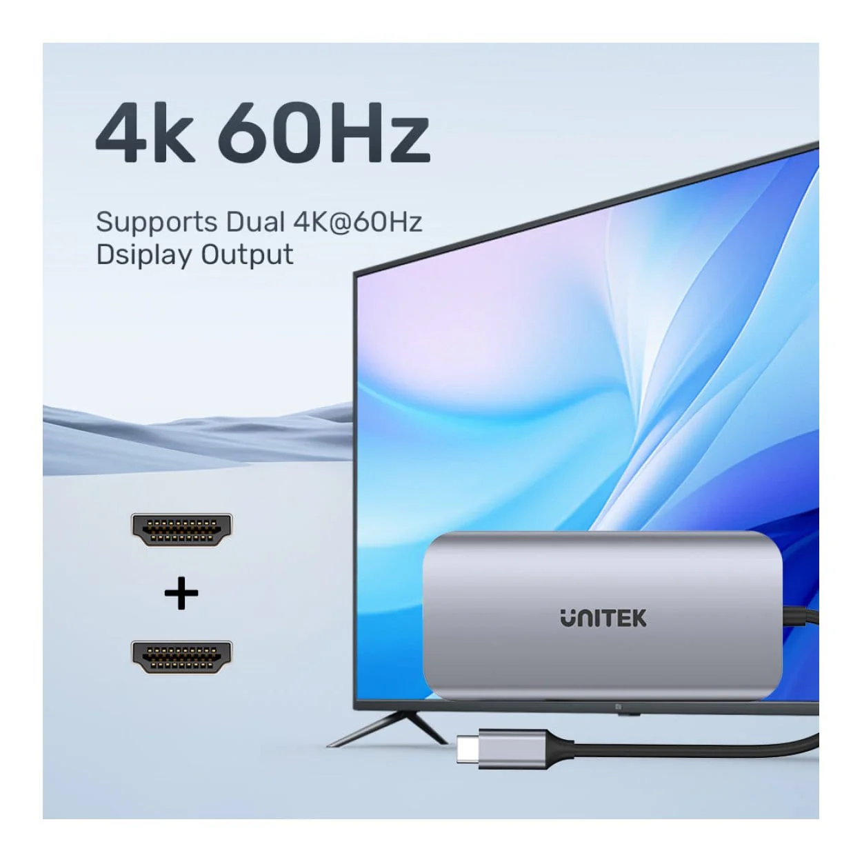 Unitek D1122A01 8-in-1 Type-C Hub - Image 4