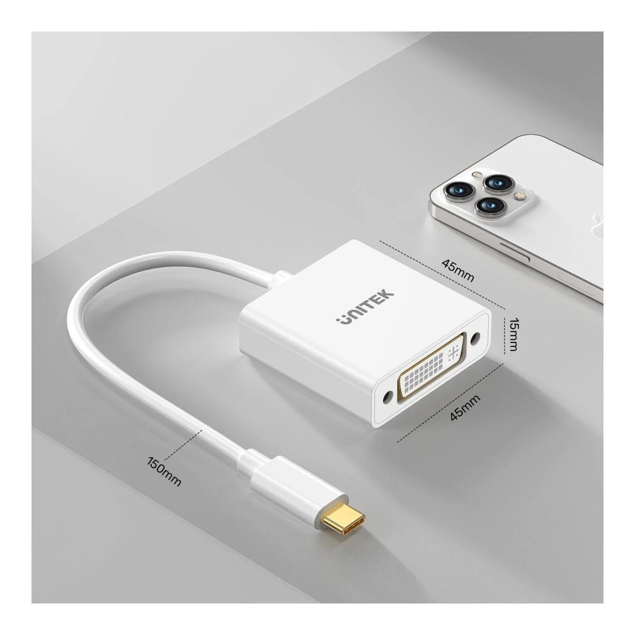 Unitek DVI to Type-C Adapter V1429A01 - Image 10