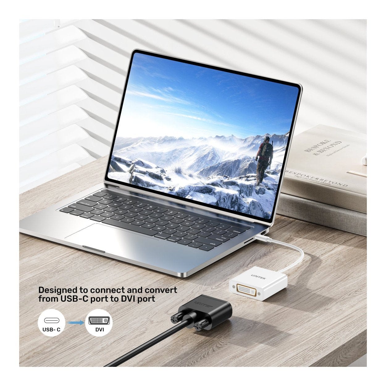 Unitek DVI to Type-C Adapter V1429A01 - Image 7
