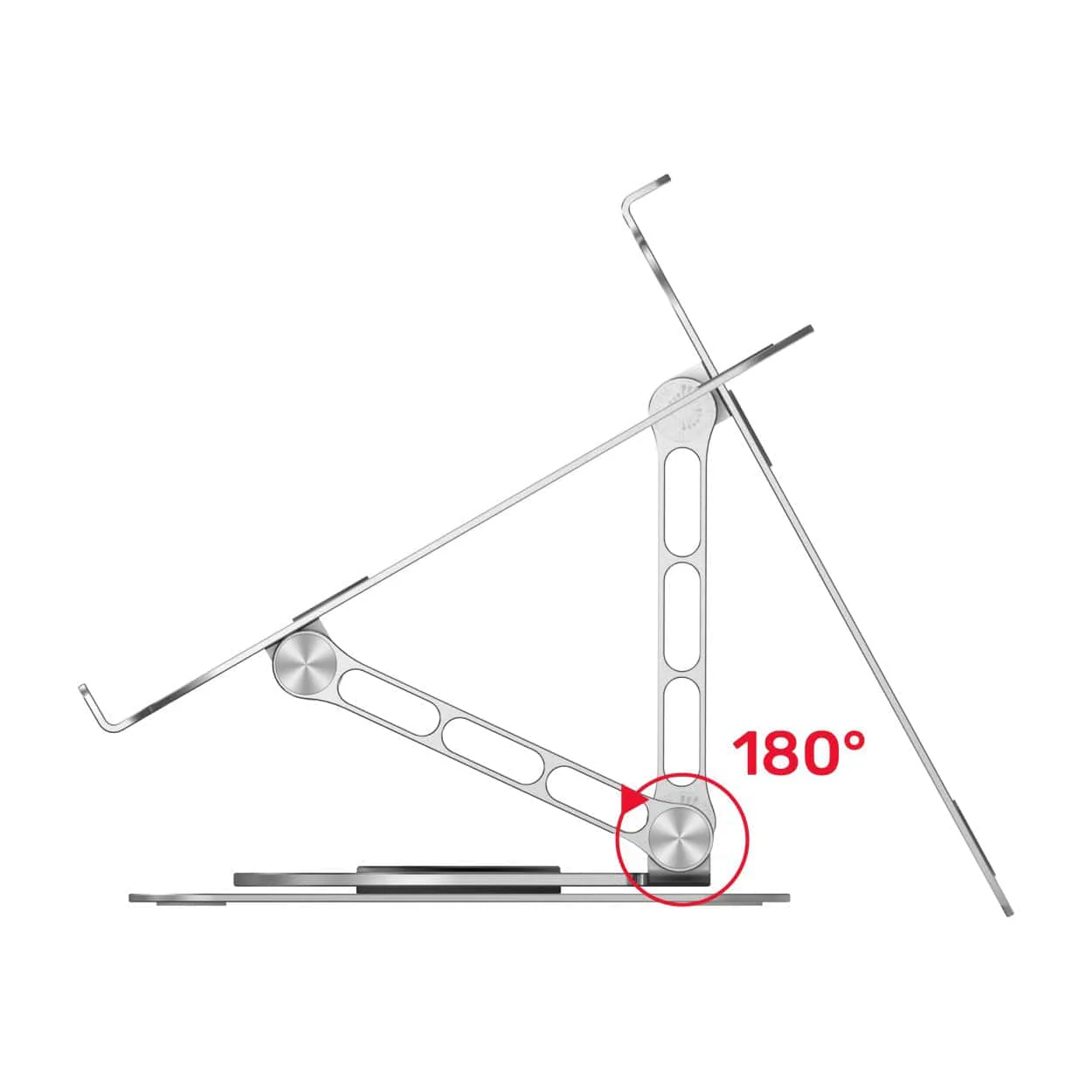 Unitek OT180SL01 Adjustable 360 Degree Rotating Notebook Stand - Image 3