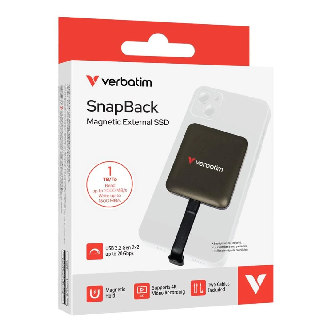 Verbatim 1TB SnapBack SSD Mocha Metallic 32061