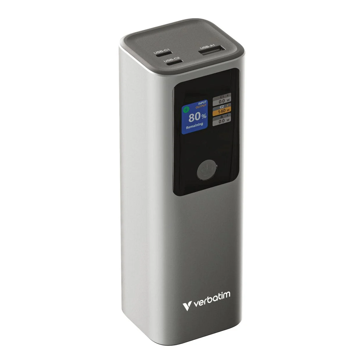 Verbatim Charge n Go 27000mAh 183W Power Bank Grey 32269 - Image 2