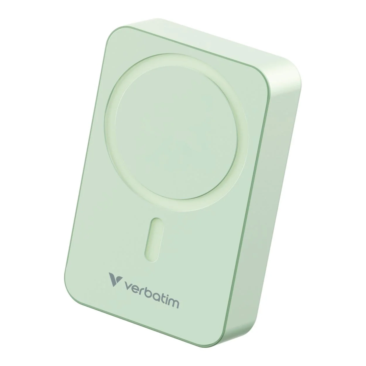 Verbatim Charge n Go Essentials 20000mAh Magnetic Wireless Powerbank Green 32224 - Image 3