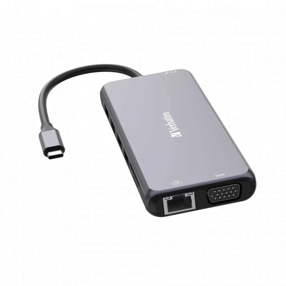 Verbatim CMH-14 14-in-1 Type-C Hub Silver 32154 - Image 4