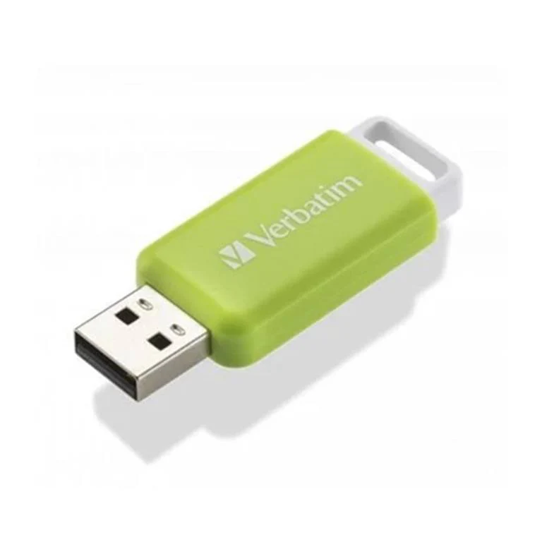 Verbatim DataBar 32GB USB 2.0 Type-A Flash Drive Green 49454 - Image 2