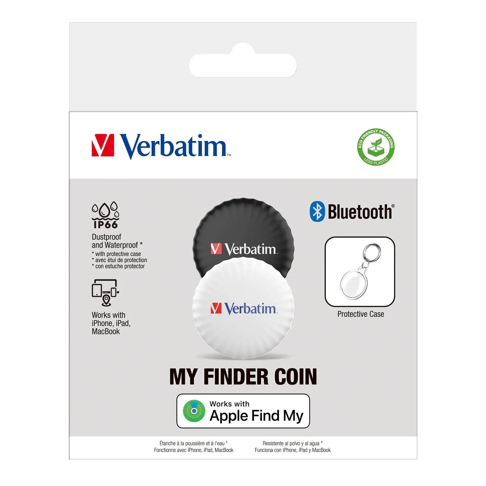 Verbatim My Finder Coin Bluetooth Tracker 2-pack 32134 - Image 3