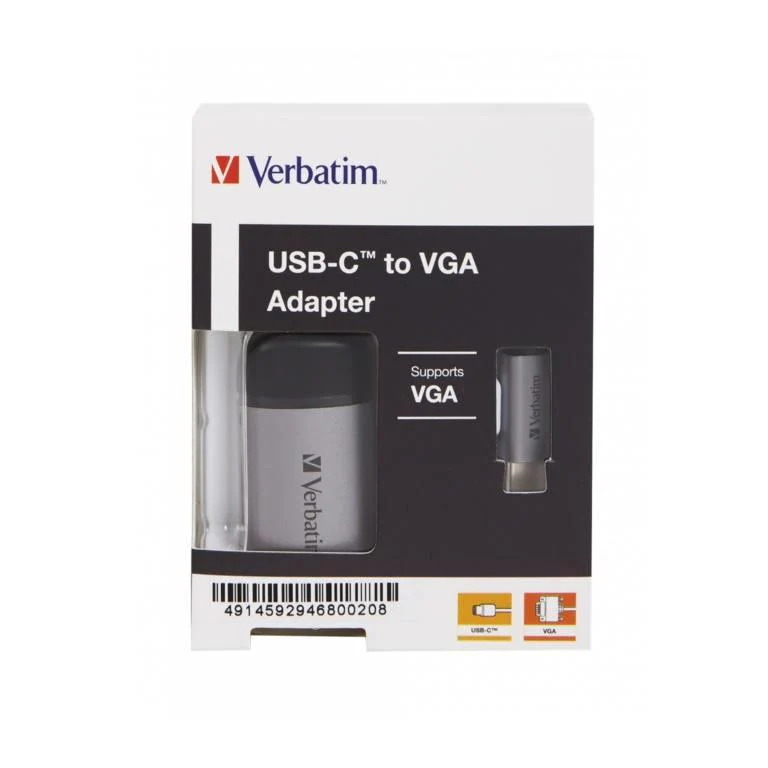Verbatim USB-C to VGA Adapter 49145