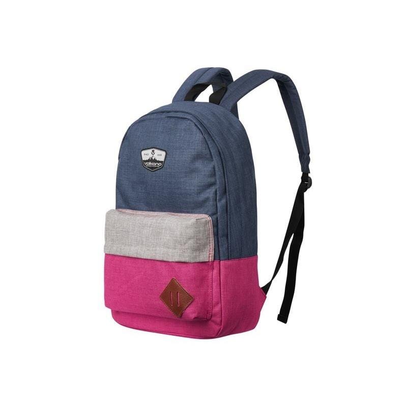 Volkano 3D Series 15.6-inch Notebook Backpack - Navy and Burg VK-7134-NVBG - Image 3