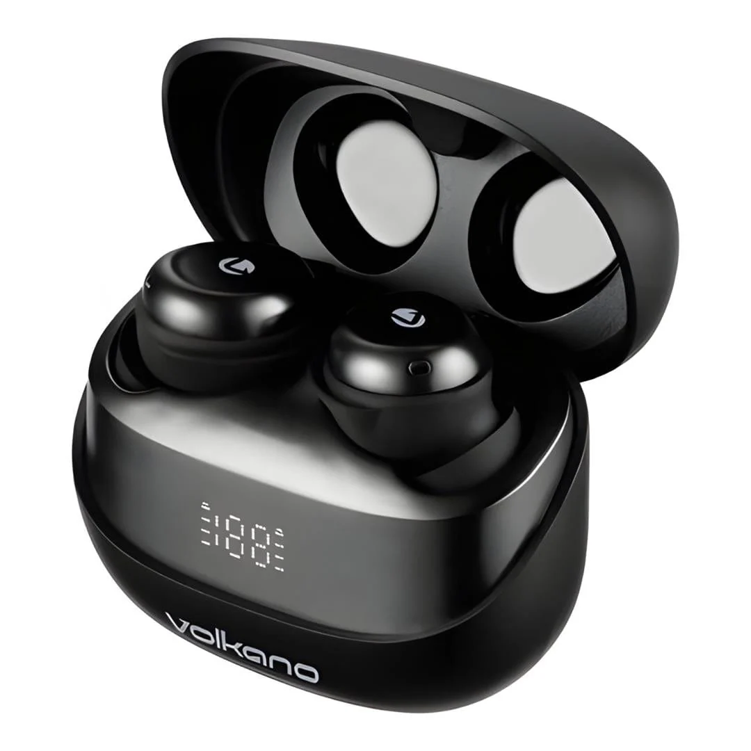 Volkano Aspen True Wireless Earphones Black VK-1160-BK