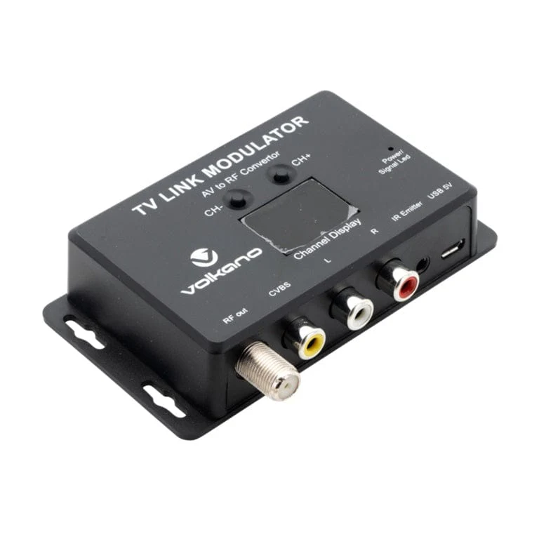 Volkano AV Modulator Black VK-4423-BK - Image 2
