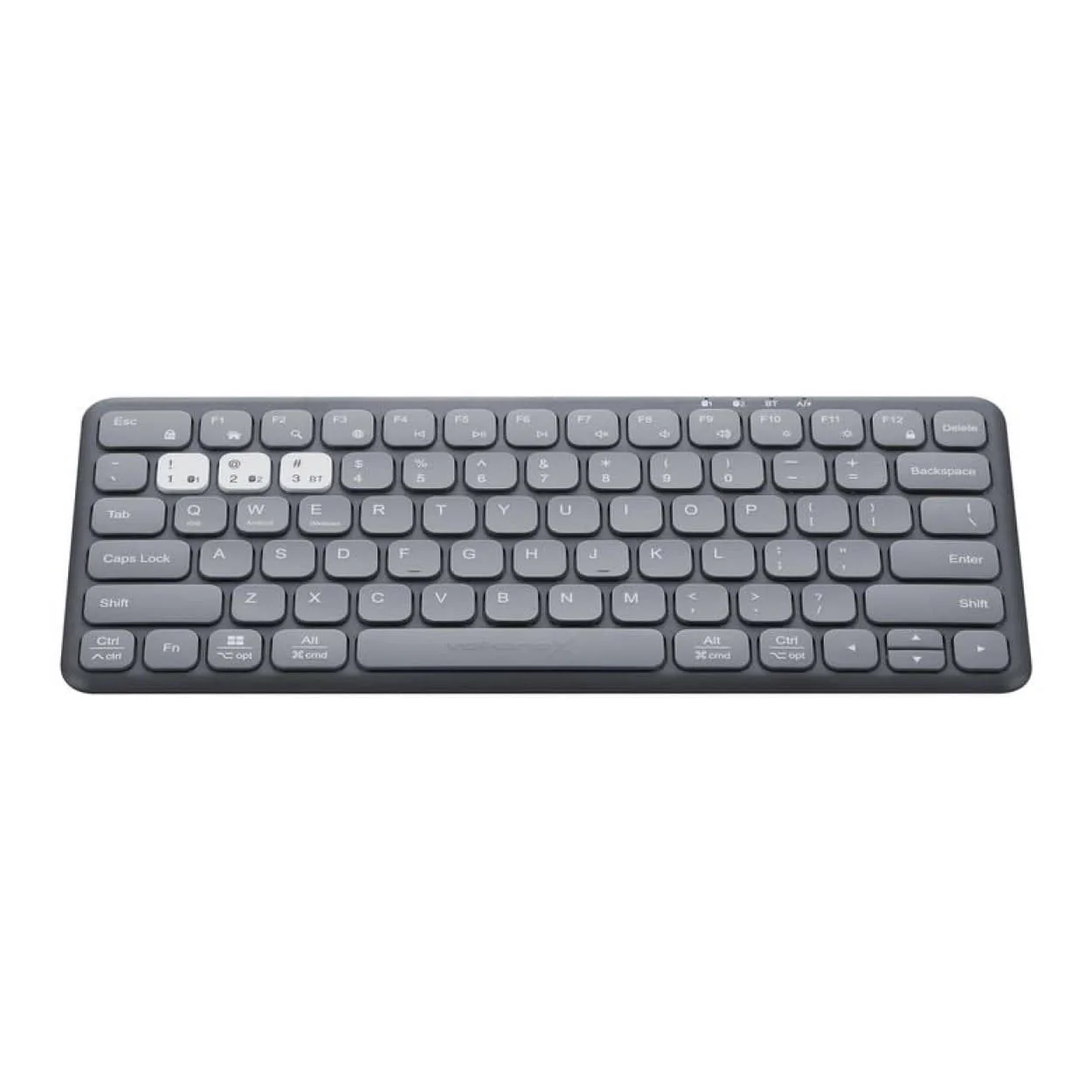 Volkano Blaze Bluetooth Wireless Keyboard and Mouse Combo Graphite VKX-210-GT - Image 2