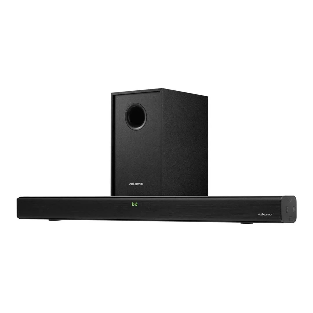 Volkano Cascade 50W Soundbar and Wired Subwoofer - Black VK-3900-2.1