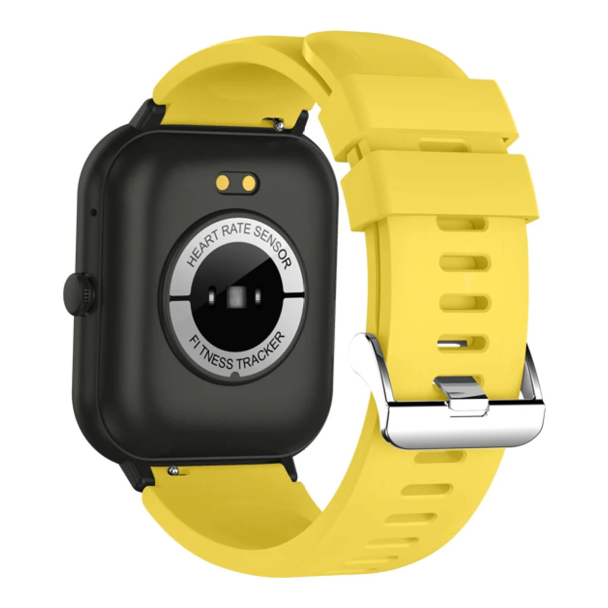 Volkano Chroma Series Smartwatch with Yellow Strap VK-5088-YL - Image 4
