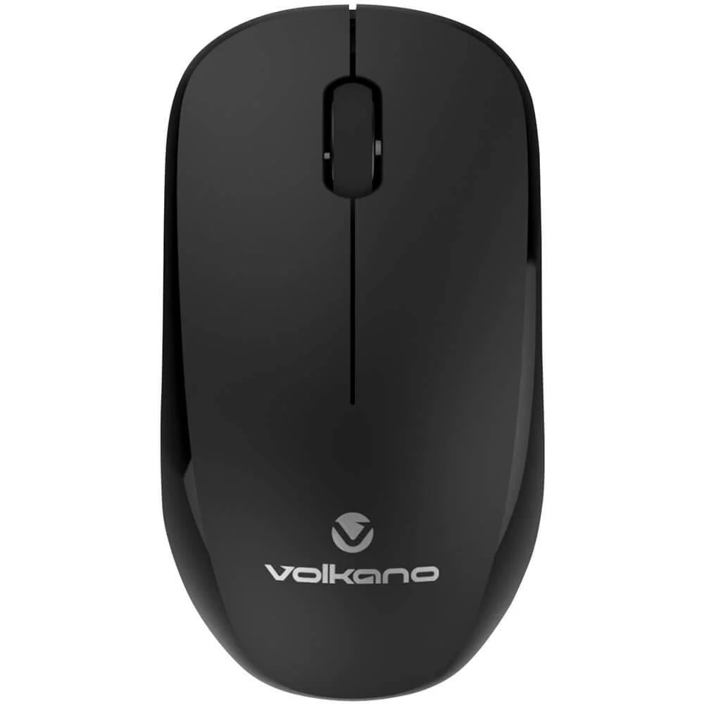 Volkano Crystal Series Wireless Optical Mouse VK-20126-BK