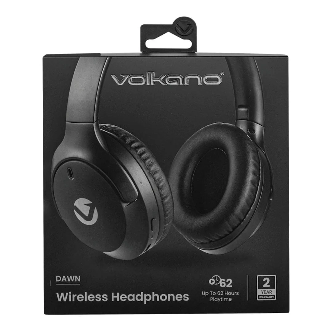 Volkano Dawn Bluetooth Wireless Headphone Black VK-2101-BK(V1)