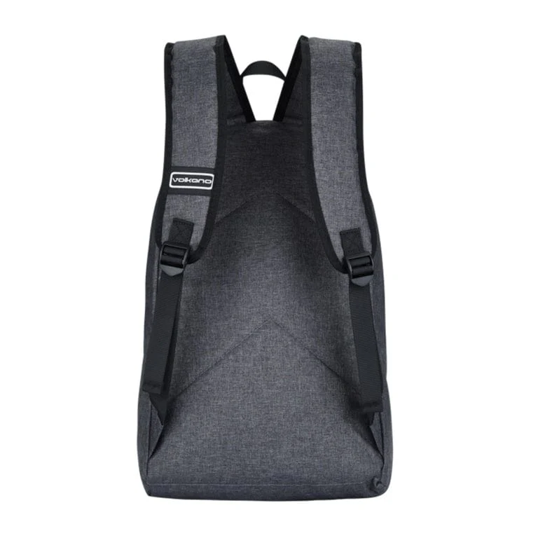 Volkano Distinct 15.6-inch Notebook Backpack Grey Melange VK-9129-GM - Image 3