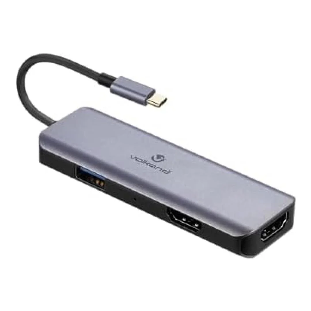 Volkano Expand Series USB-C to Dual 4K HDMI Adapter VK-20244-BK