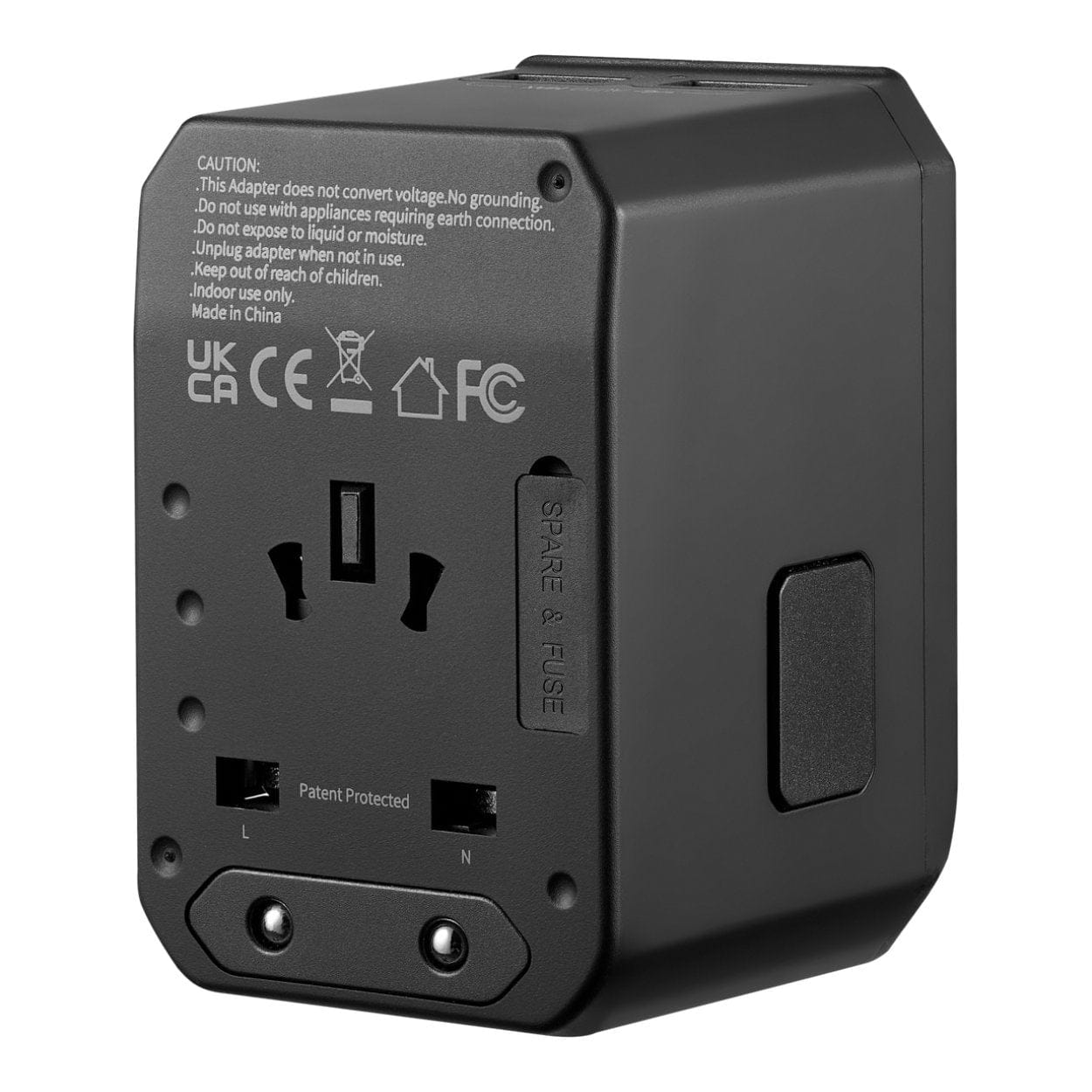 Volkano Jetsetter Series 45W PD Travel Adaptor Black VK-8027-BK - Image 3