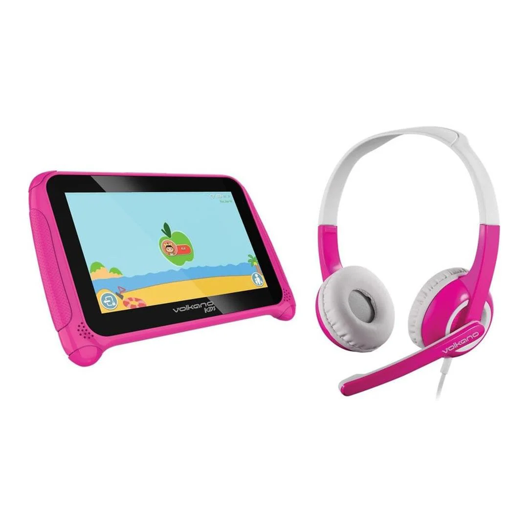 Volkano Kids 7-inch Tablet Bundle Pink VK-BUN-25