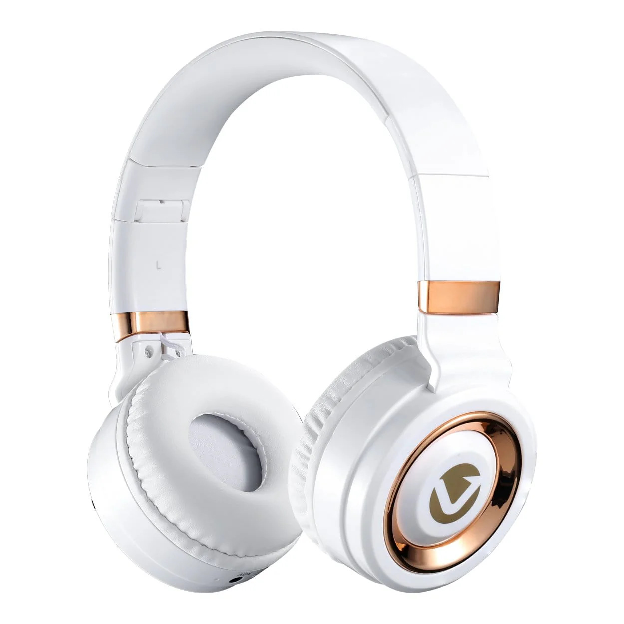 Volkano Lunar Series Bluetooth Headphones White Rose Gold VK-2004-WTGD(V1) - Image 2