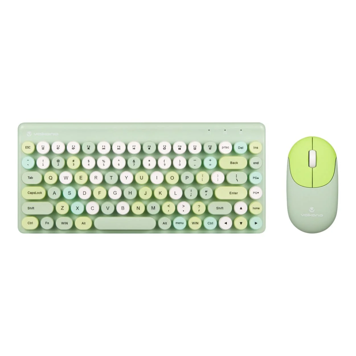 Volkano Paradigm Series Keyboard and Mouse Combo Mint VK-20301-GRN-CF - Image 2